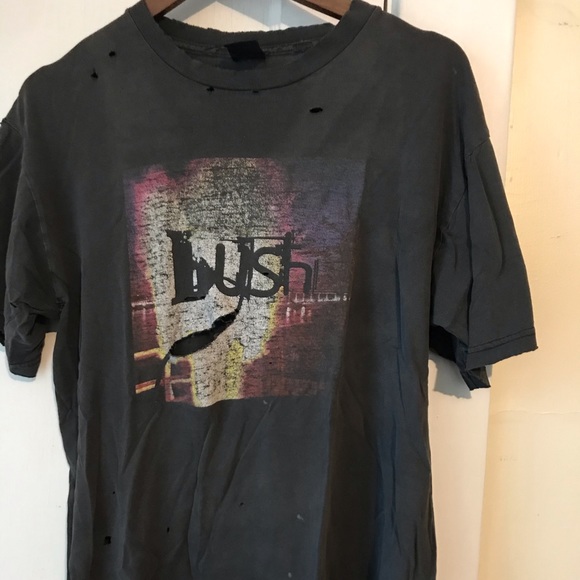 vintage bush band shirt